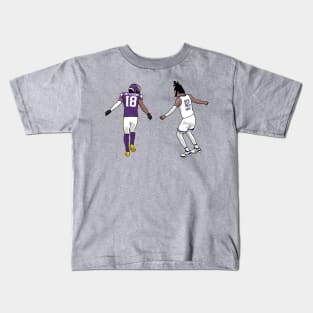 Griddy duo in sports Kids T-Shirt